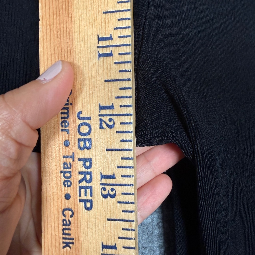 Chico's Travelers Size 3 XL Pants Black Crop Stretch Pull On Casual Capsule - Picture 7 of 11